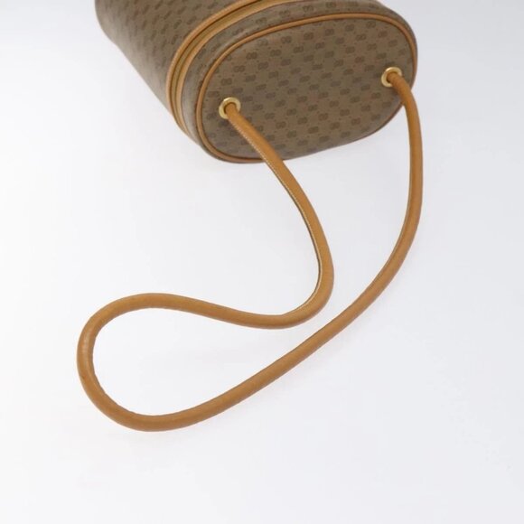 GUCCI Micro GG Supreme Shoulder Bag PVC Beige Gold - Picture 6 of 16